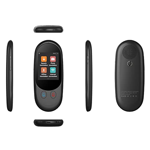 UILMLIO Portable Foreign Language Translators Device - Portable Languages Two Way Instant Voice Translator, Portable Two Way Voice Interpreter