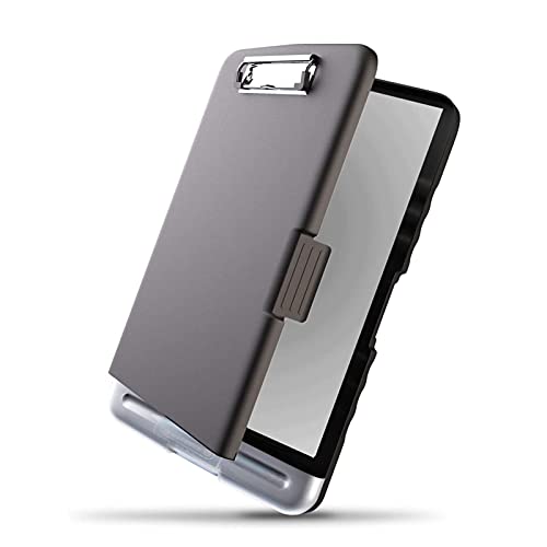 Liudan Clipboard 1 Piece Clipboard Storage Box Outdoor Paper Storage Classic Multifunctional Plastic Clipboard Case Clipboard Folder