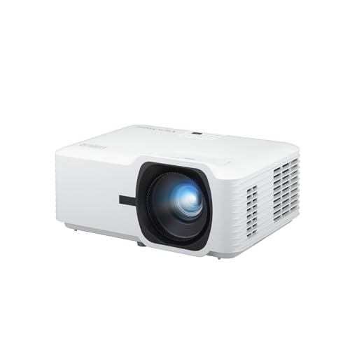 ViewSonic LS740W WXGA Laser Projector, 5500 Lumens, 1280x800 Wide Display