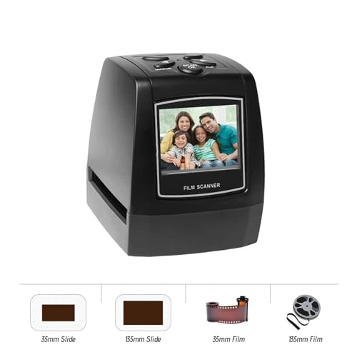 35mm/135mm Slide Film Converter,Photo Digital Image Viewer Scanner for Scanned Slides,Films,Restore Old Pictures