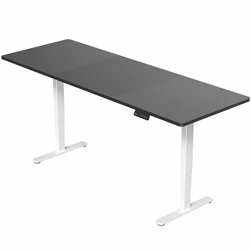 VIVO Black 83 x 30 in Standing Desk, DESK-KIT-2W8B