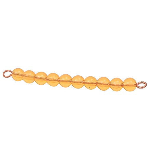 Kghios Montessori Bead Decanomial Math Toys Materials for Toddlers
