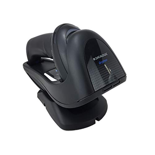 Datalogic Gryphon GBT4500-HD (High Density) Omnidirectional 2D/1D Wireless Bluetooth Barcode Scanner/Imager, Includes Adjustable Cradle and USB Cord