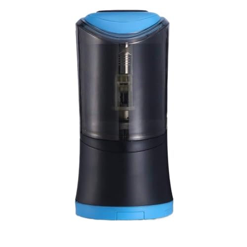 Electric Pencil Sharpener, Hole Heavy Duty Helical Blade Operated with Auto Stop Function for Kids School Classroom Office Home and Stationery Gifts