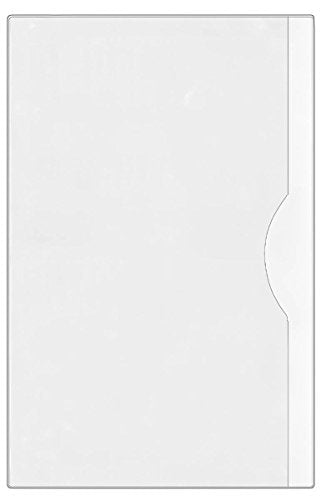 StoreSMART Plastic File Jackets - Legal Size 8.5" x 14" - 25-Pack - Clear - FJ2390-C-25