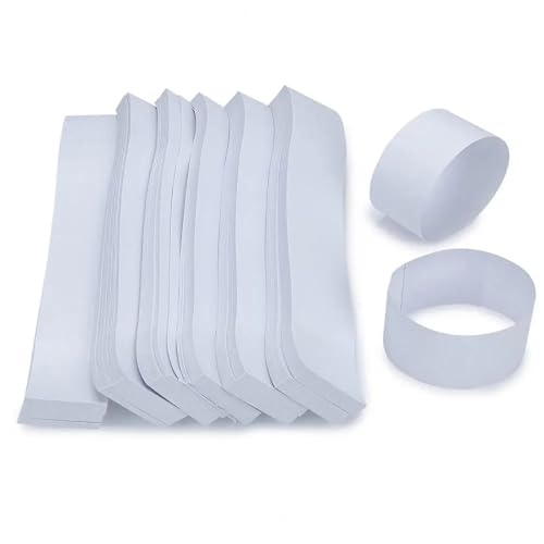 Money Bands for Cash 900 Pcs Money Bands Bundles Self Sealing Professional Durable White Blank Paper Cash Straps Wrappers Supermarket Accountant Bank