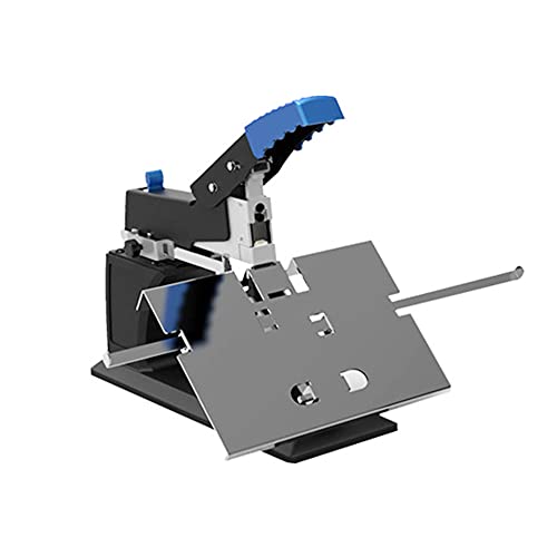 Heavy Duty Desktop Stapler with Flat & Saddle Modes, Adjustable Depth