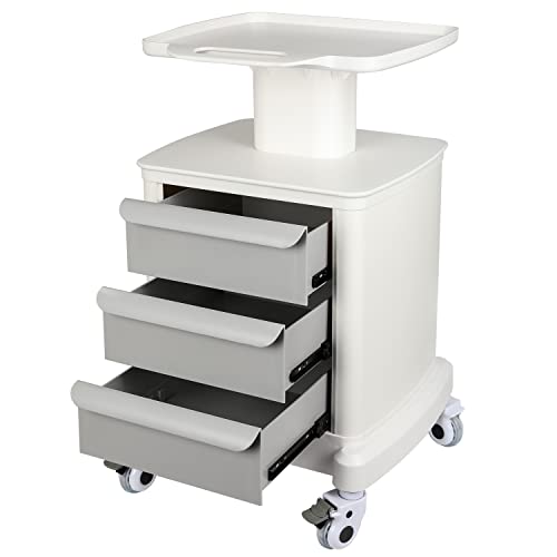 Mobile Medical Trolley Cart 110 LBS Load Portable Ultrasound Scanner Cart
