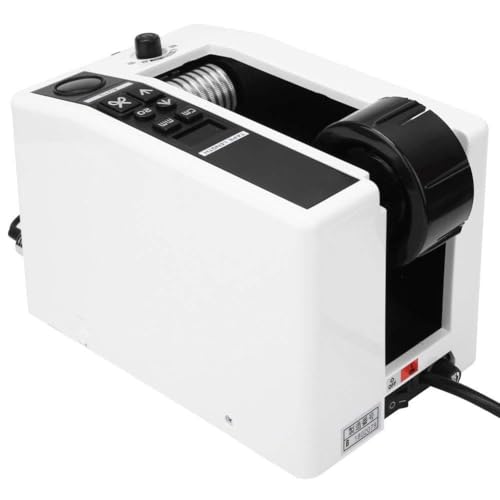 Automatic Packing Tape Dispenser Equipped with Built-in Cutting Blade, High Efficient Equipment for Daily Package Wrapping and Carton Sealing