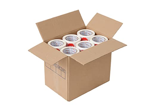 FLEXOVEN Security Shipping Packing Tape (Inside - Printe) Stop Sign Message “IF SEAL IS BROKEN - Check Contents Before Accepting" Sealing Tape 36 Rolls of 110 Yards length,2" 48mm x 100m