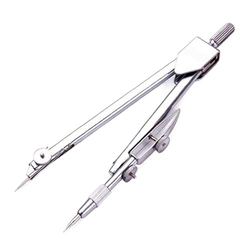 MENGKK Drafting Compasses Drafting Drawing Compass Lead Core Math Geometry Circles Tool Durable Supplies