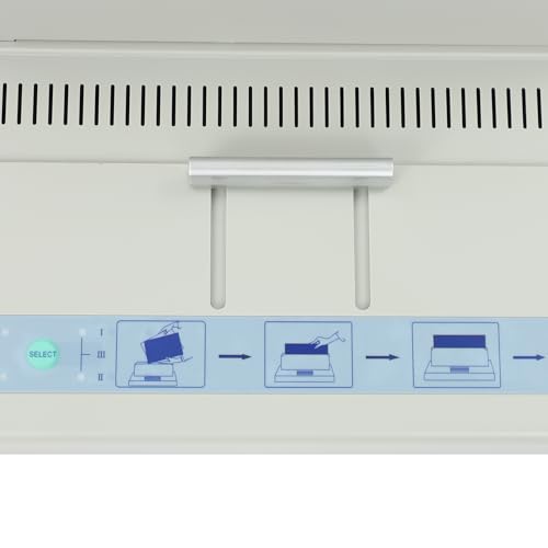 Thermal Binding Machine, 50mm Binding Thickness Binding Machine, 110V A4 50MM Thickness Melt Machine Metal Thermal Binder