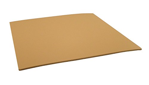 Speedball 004387 4387 Unmounted Linoleum Block – Flat Surface Easy Carving For Block Printing Tan, 18 x 24 Inches