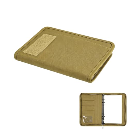 Tactical A5 Notebook Cover for Outdoor Field Record, Detachable Binder