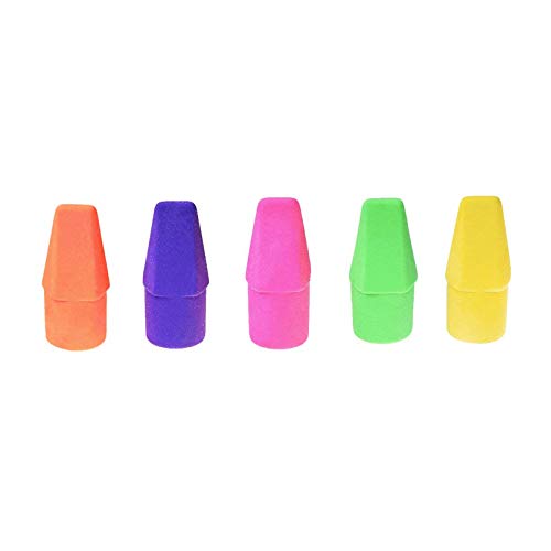 Cap Eraser Bright Colors - 144 Per Pack - Pack of 5