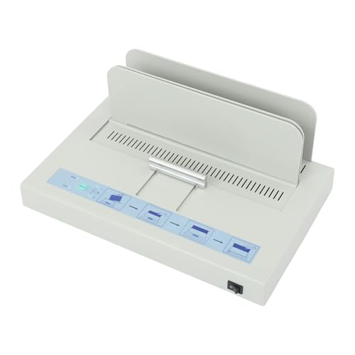 Thermal Binding Machine 500 Sheets Capacity, Electric Thermal Binder A4/A5 Documents Heat Binder, Thermal Book Binding Machine for Contract Document Invoice