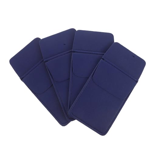 Gonehyu 4 Pcs Faux Pen Pocket Protector Sleeve, 6.33x3.14in Pencil Wrap Holder for Nurse, Lab Coat, Work Shirts