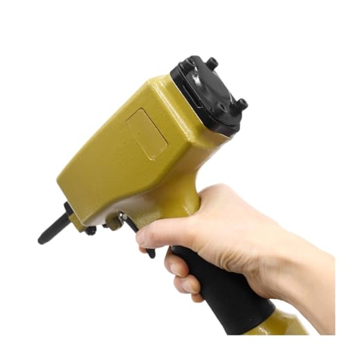 PIGENEQW Oil-Free Pneumatic Staple Gun Heavy-Duty Stapler T50SC Pneumatic Nail Puller Air Nail Air Punch Nailer Stubbs Nail Gun Nails
