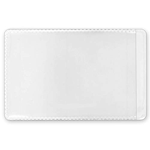 StoreSMART - Peel & Stick Business Card Holder - Open Short Side - Archival Plastic - 300-Pack - RP8033-300