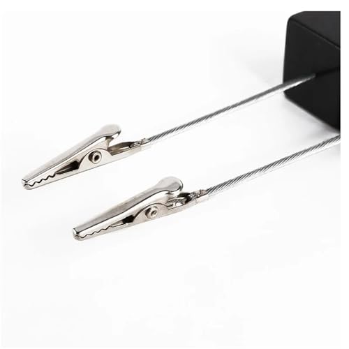 50 Pcs Card Holder Memo Clip, Square Photo Note Clip for Desk Office