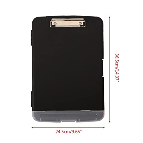 HBJWOV Clipboard Folder Multifunctional File Organizer Box Case Pen Holder Stationery
