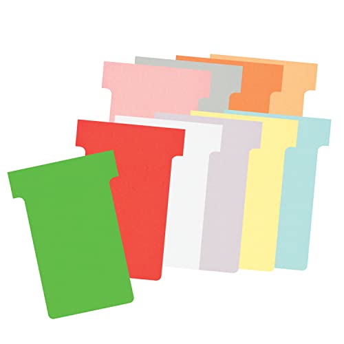 Nobo T-Card Annual Planner Kit, 12 Columns & 32 Slots, Includes T-Cards