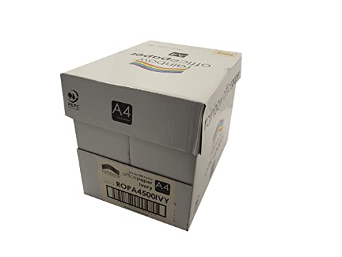 Rainbow A4 80Gsm Office Paper 500 Sheets, Ivory