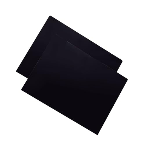 Display Folder, 2Pcs Display Book Folder A3 Presentation Folders with Pockets for School, Offices/Pink(Black)