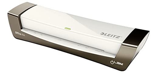 Leitz 72511084 iLam A4 Laminator for The Small Office - Silver/White