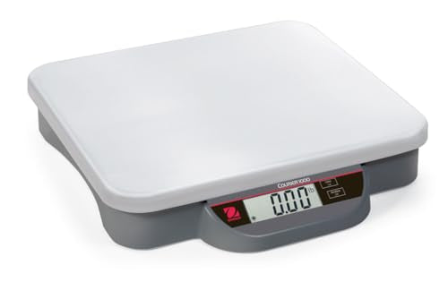 Ohaus i-C12P9 Courier 1000 Shipping Scale, 20 lb x 0.01 lb, 11 in x 12.4 in