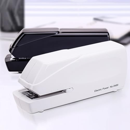 Office Electric Stapler for Efficient Document Management 20 Sheet Adapter Or Battery Powered for Office School Automatic Book Sewer