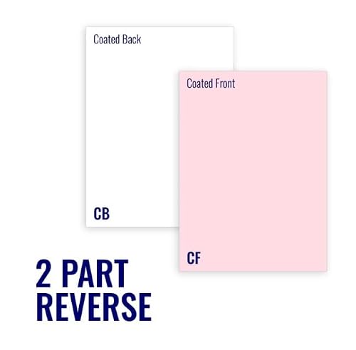 Alliance ExcelOne Carbonless Cut Print & Copy Paper, 10 Reams, Letter Size, 92 Brightness, 21 Lb, 2-Part Pink/White