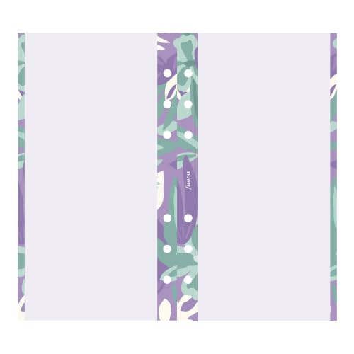Filofax Calendar Diary Refill, Personal/Personal Compact Size, Week-to-View, Illustrated Floral Diary Pack with Four-Color Print Design, Multilingual: Five Languages, 2027 (C6341-27)