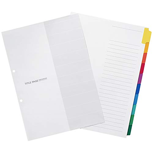 Maruman LT3010FX10 Index A4, Wide, 30 Holes (Supports 2 Holes), Index Sheet, 10 Teams, 5 Pairs, 10 Notebooks,