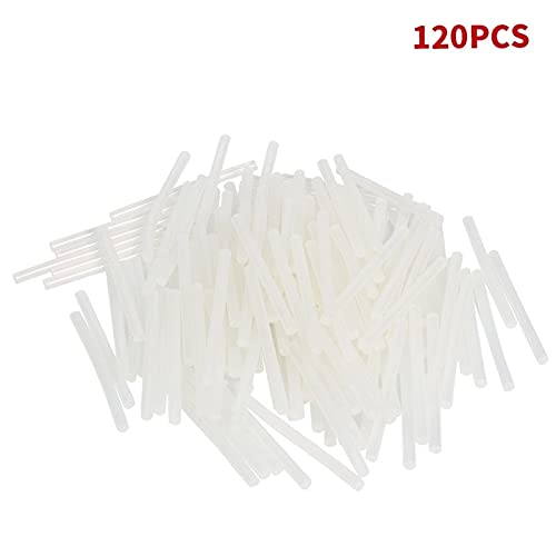 ZTBH Hot Melt Glue Sticks 120 Pcs/Lot 7mm x 100mm Hot Melt Glue Sticks, for Electric Glue Gun Craft Album Repair Power Tools Melt Glue Stick
