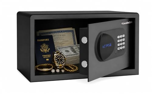 ExecutiveSafe ACS-2 Small Digital Safe Box for Home, Hotel & Office