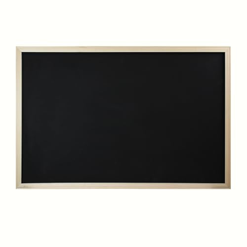 Flipside Products 24" x 36" Wood Framed Black Chalkboard for Wall Mounting