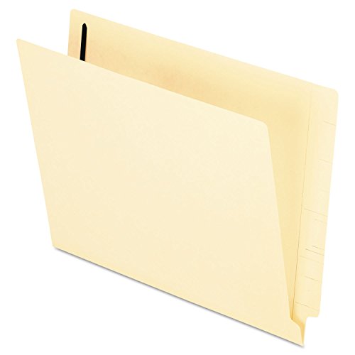 Pendaflex Manila End-Tab Fastener Folders, Letter Size, 1 Fastener, Manila, Straight Cut, 50/BX (H10U1)