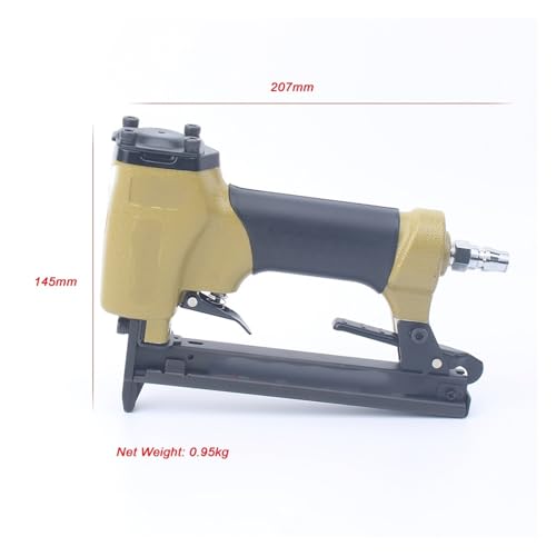 KJOET Professional Heavy Duty Stapler 8016B Pneumatic Stapler Air Staples Gun for Making Sofa Furniture