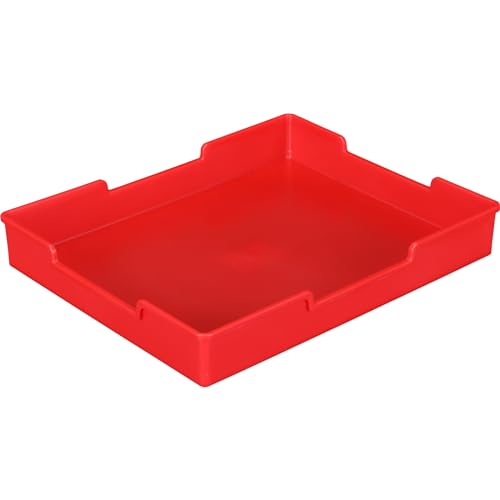 Really Good Stuff Oak 6-Slot Mail Center with Trays Single Color, 6 Trays