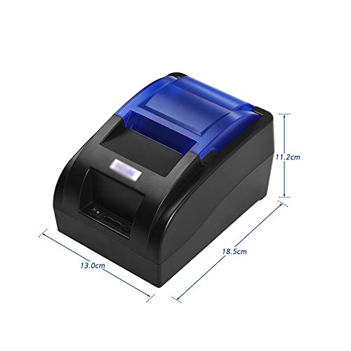 JSEIAJB 58mm Thermal Receipt Printer with BT Interface High Speed Bill Ticket Clear Printing Compatible with ESC/POS Commands