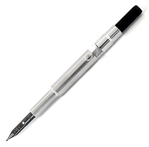 Pilot Namiki Vanishing Point Refill Converter Set - 18K Black Plated Gold Stub Point Nib