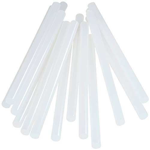 Rapid 5001413 12 mm Glue Sticks PVC & Cable, White, Ø12 x 190 mm