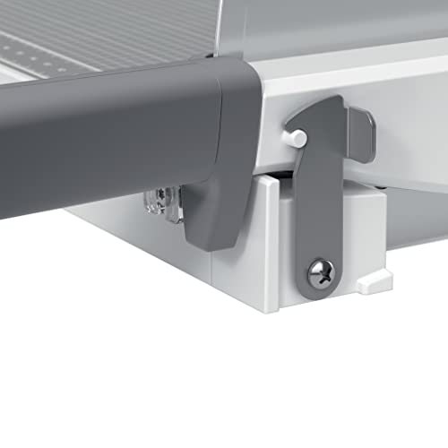Leitz Precision Home Office A4 Lever Cutter, up to 10 Sheets, Paper Cutter with 305 mm Cutting Length, Precision Steel Blade, Alignment Aid with Edge Lighting, Blade Protection, 90190000