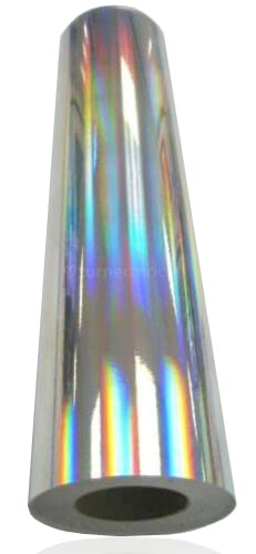 24" Holographic Vinyl Roll, Wide-Format 24 Inch Wide x 10 Yards, Rainbow Holographic Vinyl, Oil Slick Vinyl, Permanent Rainbow Chrome Vinyl for Signs Decals by Turner Moore Edition (24" x30 FT)