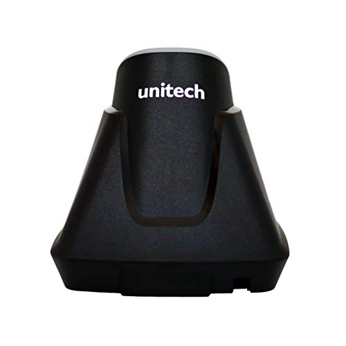 Unitech America MS852B Rugged 2D Imager Barcode Scanner, USB, Handheld Wireless BT, Bluetooth, w/Cradle, Retail, Hospitality, Store, TAA Compliant, MS852-AUBB0C-SG