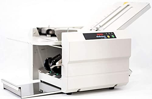 Dynafold DE-42FC Paper Folder Document Folding Machine up to 15000 pcs/hr; Center Feed; Allows Heavy & Glossy Paper Folding; Papers Folded Can Range in Size from 3.5" x 5" up to 11" x 17"