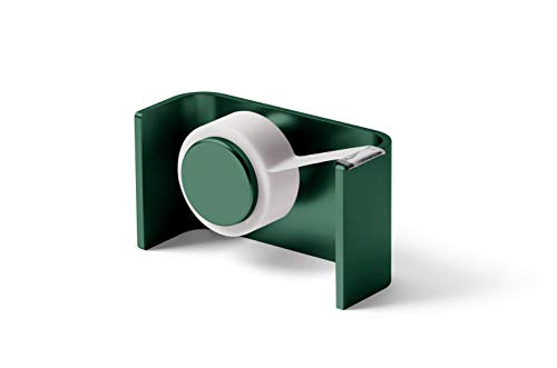 Lexon CITY TAPE DISPENSER Matt Tape Included Aluminum (Dark Green)