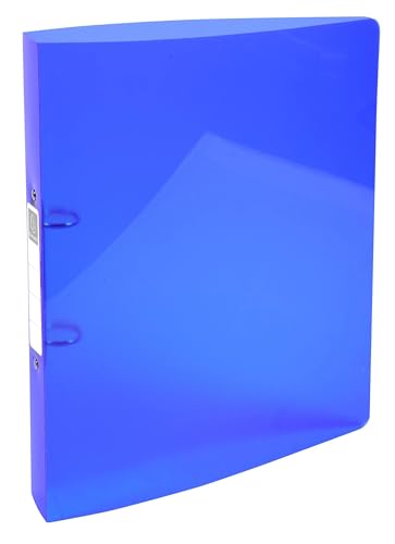 Exacompta - Ref 54780E - Box of 15 Iderama Binders - 2 Round Rings Diameter 30 mm - Spine 40 mm - External Dimensions: 32 x 27 cm - A4 Maxi File Format - Assorted