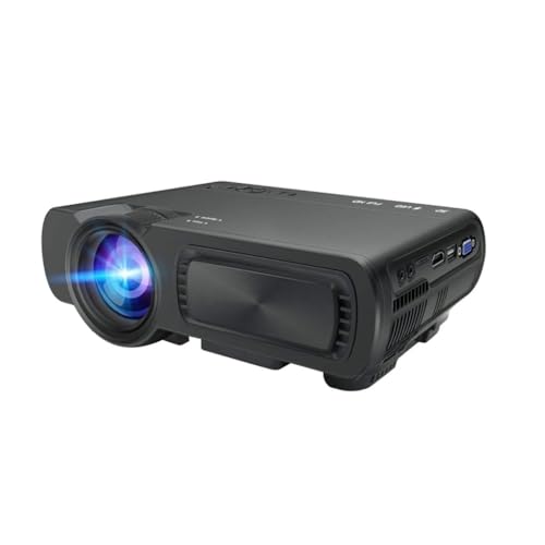 GVRMLDF Portable T5 Mini Android Smart LED Projector Videos Home Cinema Movie Media Proyector(E)